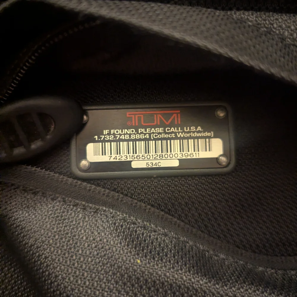 Tumi Black Messenger Bag - Picture 13 of 15
